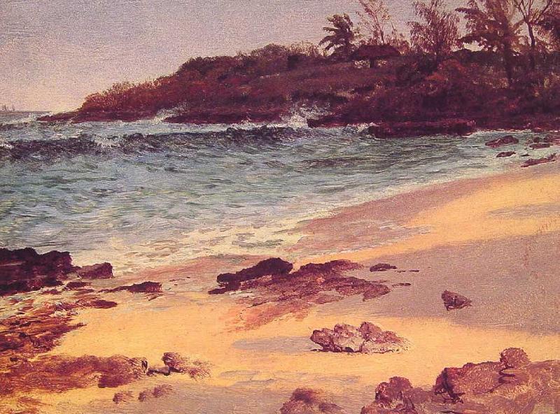 Albert Bierstadt Bahama Cove Germany oil painting art